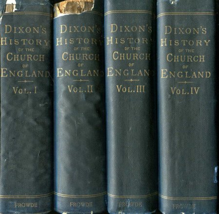 HISTORY OF THE CHURCH OF ENGLAND FROM THE ABOLITION OF THE ROMAN JURISDICTION (vols 1-4 of 6) Image for HISTORY OF THE CHURCH OF ENGLAND FROM THE ABOLITION OF THE ROMAN JURISDICTION (vols 1-4 of 6)