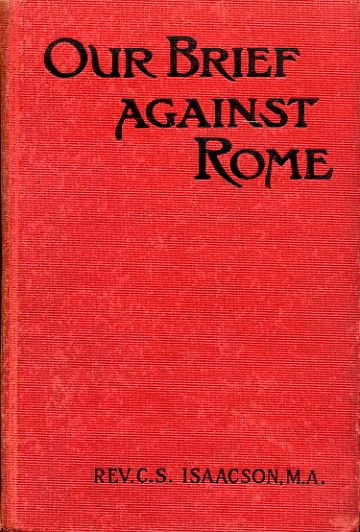 OUR BRIEF AGAINST ROME Image for OUR BRIEF AGAINST ROME