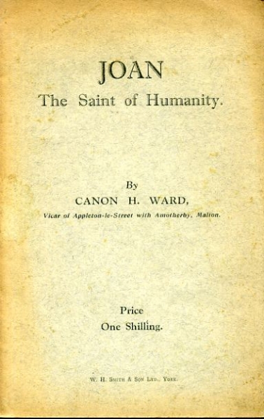 Image for JOAN the Saint of Humanity