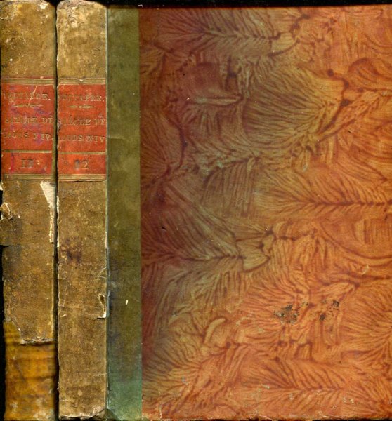 SIECLE DE LOUIS XIV Auquel on a joint Un Precis Du Siecle De Louis XV (two volumes) Image for SIECLE DE LOUIS XIV Auquel on a joint Un Precis Du Siecle De Louis XV (two volumes)