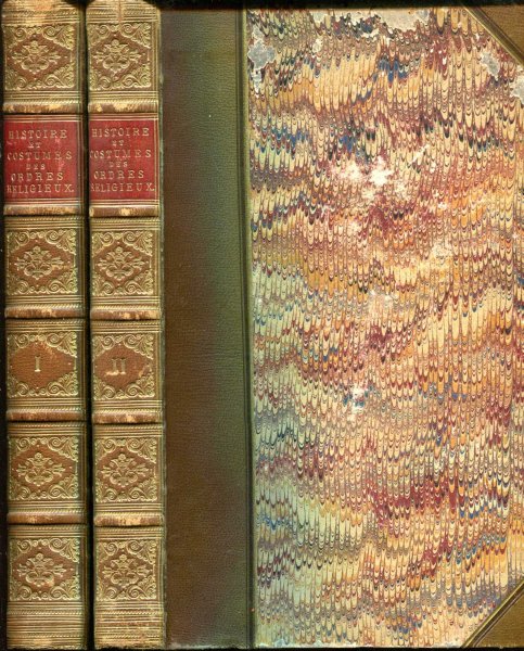 Image for HISTOIRE ET COSTUMES ORDRES RELIGIEUX, Civils et Militaires (two volumes)