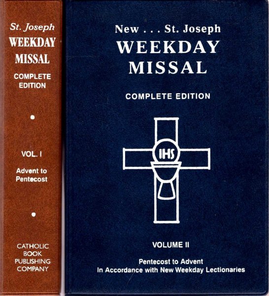 Image for New Saint Joseph Weekday Missal, complete edition (two volumes)