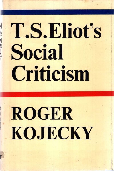 Image for T.S. Eliot's Social Criticism