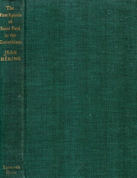 Image for The First Epistle of Saint Paul to the Corinthians