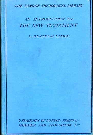 Image for AN INTRODUCTION TO THE NEW TESTAMENT