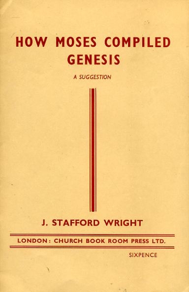 Image for HOW MOSES COMPILED GENESIS a suggestion