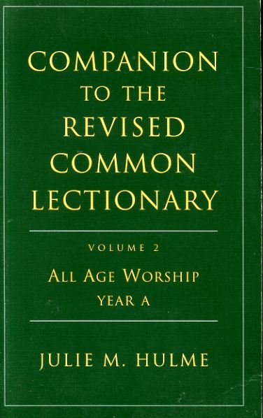 Image for COMPANION TO THE REVISED COMMON LECTIONARY volume 2 All Age Worship Year A