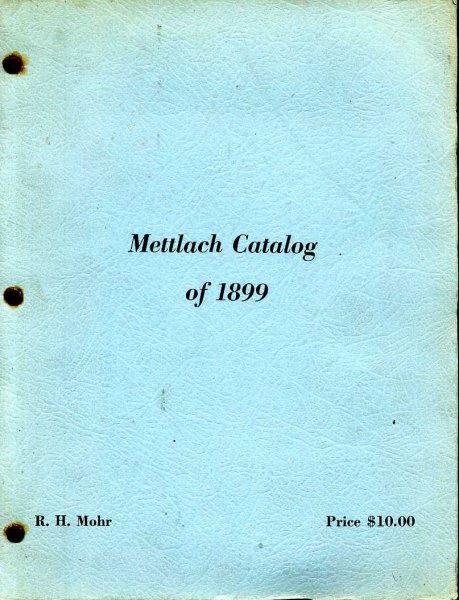 Image for METTLACH CATLOGUE OF 1899