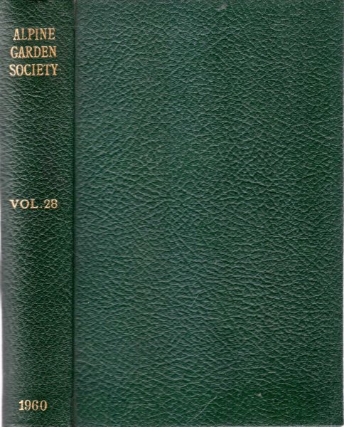 Image for BULLETIN OF THE ALPINE GARDEN SOCIETY Volume XXVIII