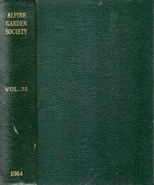 Image for BULLETIN OF THE ALPINE GARDEN SOCIETY Volume XXXII