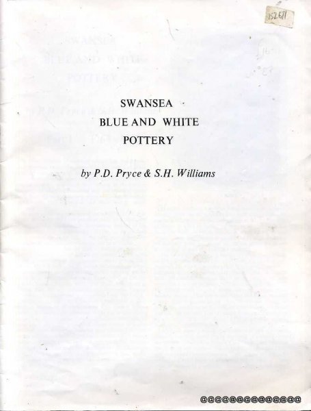 Image for SWANSEA BLUE AND WHITE POTTERY