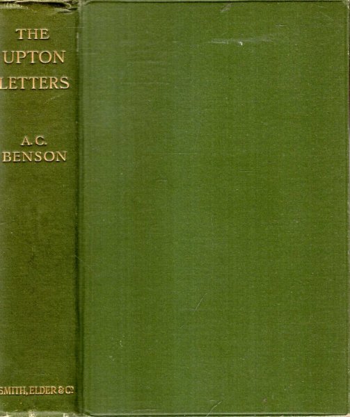 Image for THE UPTON LETTERS