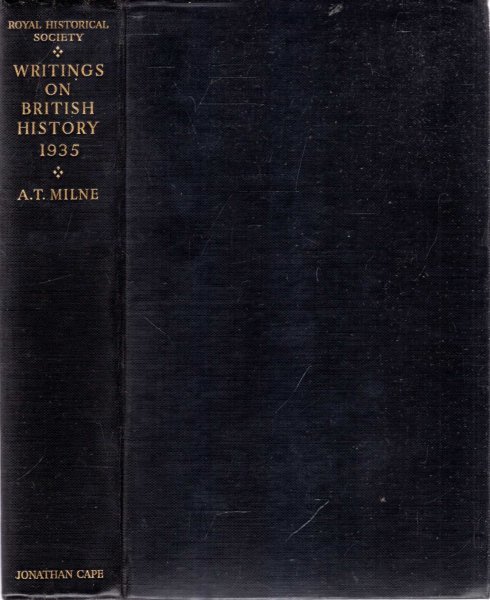 Image for WRITINGS ON BRITISH HISTORY 1935 A Bibliography of books & articles on the history of Great Britain from about 450 to 1914 published during the year 1935