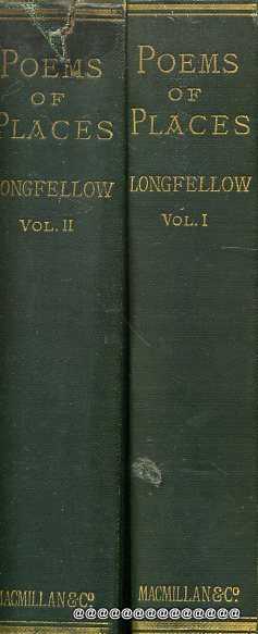 Image for POEMS OF PLACES (two volumes)