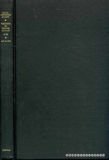 Image for WRITINGS ON BRITISH HISTORY 1936 A Bibliography of books & articles on the history of Great Britain from about 450 to 1914 published during the year 1936