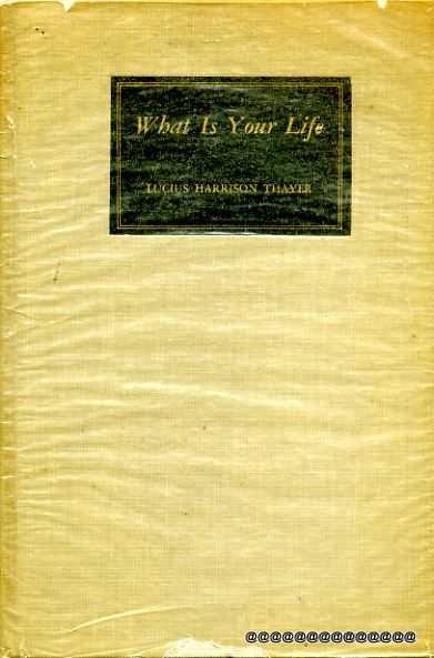 Image for What is Your Life