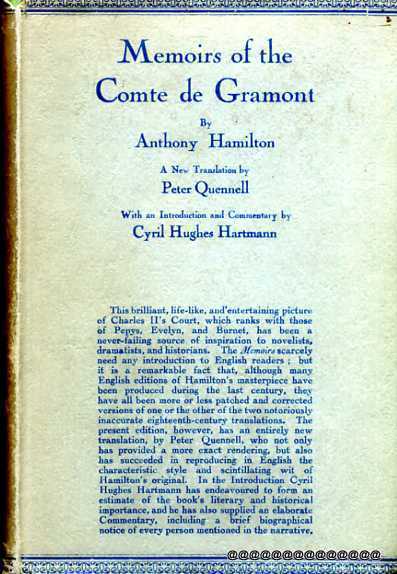 Image for Memoirs of the Comte de Gramont