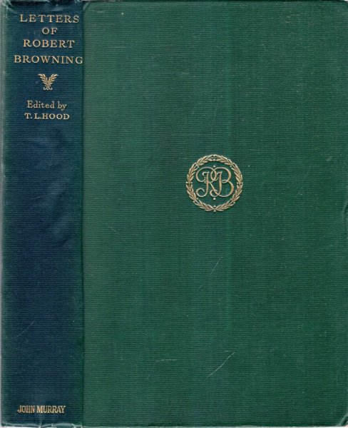 Image for Letters of Robert Browning collected by Thomas J Wise
