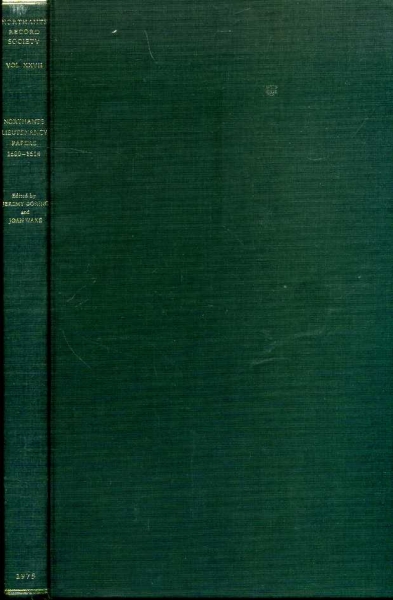 Image for Northamptonshire Lieutenancy Papers and Other Documents, 1580-1614