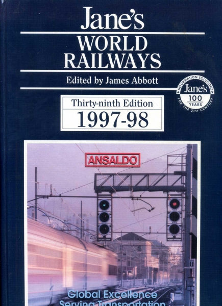 Image for Jane's World Railways 1997-98