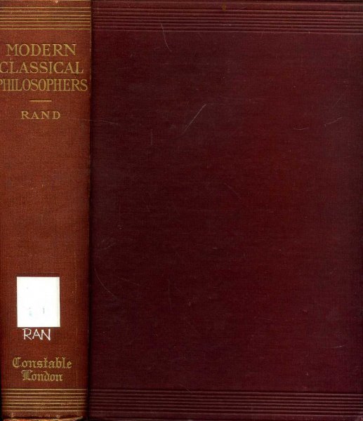Image for Modern Classical Philosophers - selections illustrating modern philosophy from Bruno to Spencer