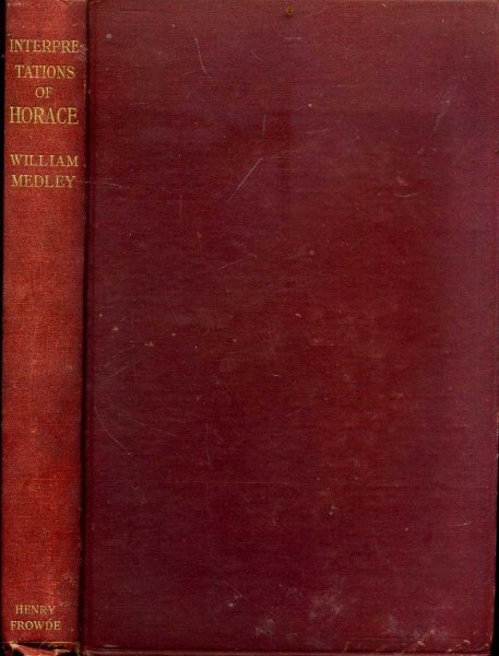 Image for Interpretations of Horace