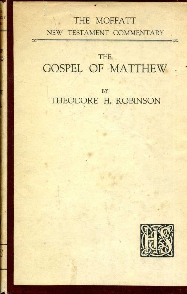 Image for The Gospel of Matthew (Moffat NT Commentaries)