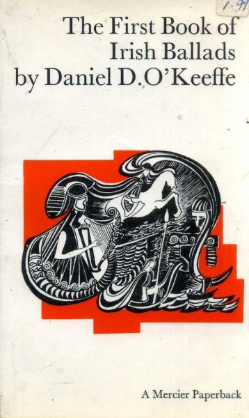 Image for The Book of Irish Ballads, Volume One (First Book of Irish Ballads)
