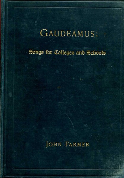 Image for Gaudeamus - a selection of songs for Colleges and Schools