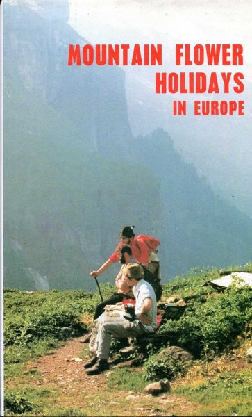 Image for Mountain Flower Holidays in Europe
