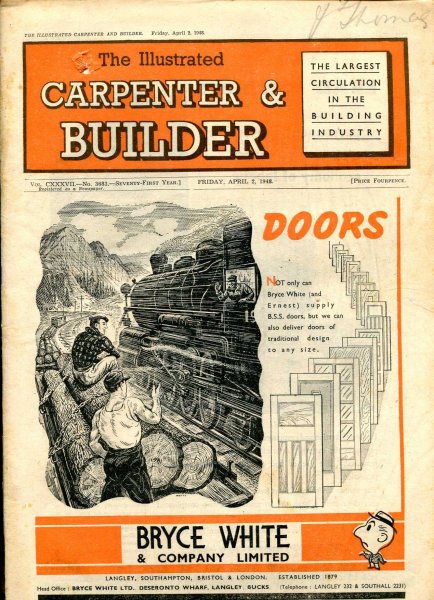 Image for The Illustrated Carpenter & Builder April 1948 (five issues)