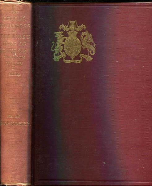 Image for The Account of The Official Progress of His Grace Henry The First Duke of Beaufort through Wales in 1684