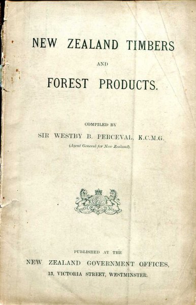 Image for New Zealand Timbers and Forest Products