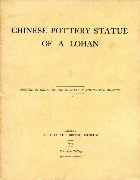 Image for Chinese Pottery Statue of a Lohan