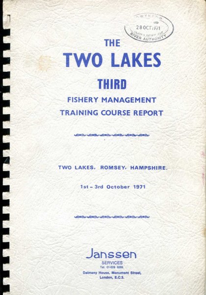 The Two Lakes Third Fisheries Management Training Course Report Image for The Two Lakes Third Fisheries Management Training Course Report