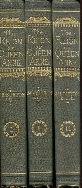 Image for A History of the Reign of Queen Anne (three volumes)