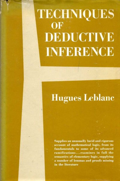 Image for Techniques of Deductive Inference