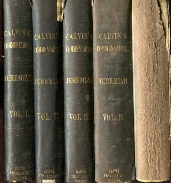 Image for Commentary on the Prophet Jeremiah and The Lamentations (five volumes complete)