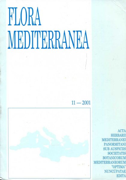 Image for Flora Mediterranea, volume 11 - 2001
