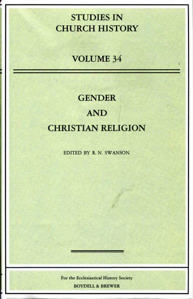 Gender and Christian Religion (Studies in Church History, volume 34) Image for Gender and Christian Religion (Studies in Church History, volume 34)