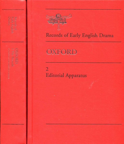 Image for Records of Early English Drama - Oxford (two volumes complete)
