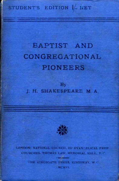 Image for Baptist and Congregational Pioneers