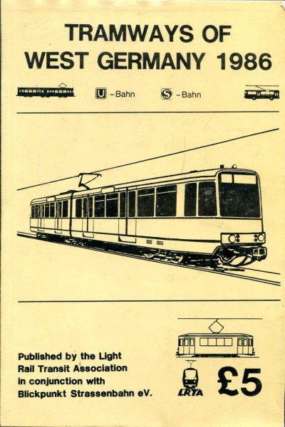 Image for The Tramways of West Germany