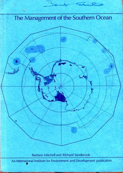 The Management of the Southern Ocean Image for The Management of the Southern Ocean