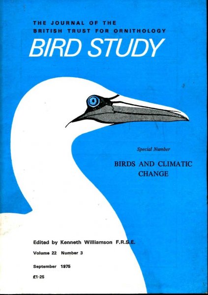Image for Bird Study volume 22, No 3: Birds and Climatic Change