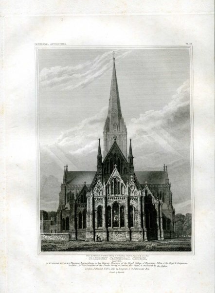 Image for The History and Antiquities of the Cathedral Church of Salisbury