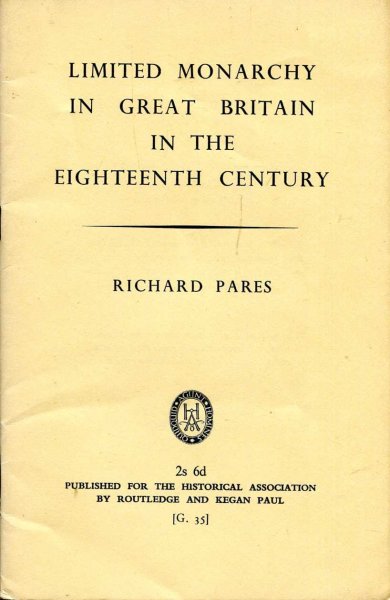Limited Monarchy in Great Britain in the Eighteenth Century Image for Limited Monarchy in Great Britain in the Eighteenth Century