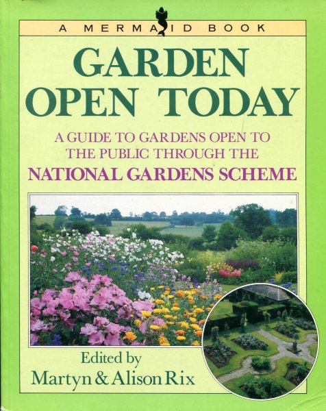 Image for garden Open Today a guide to gardens open to the public through the National Gardens Scheme