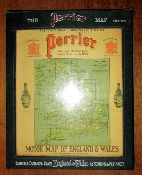 Image for The Perrier Motor Map of England & Wales