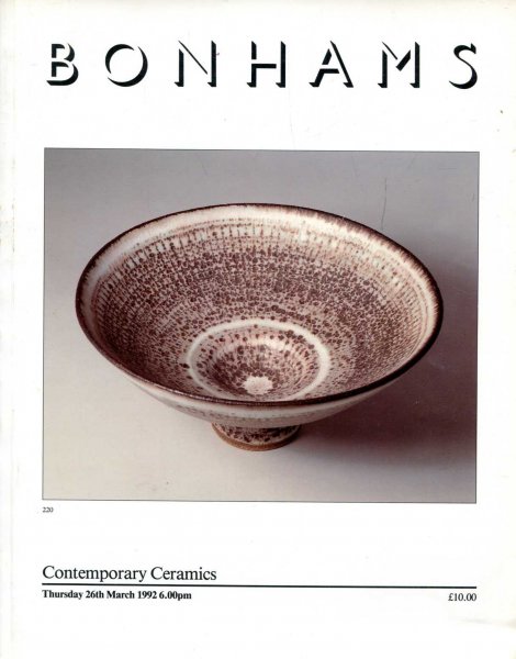 Image for Contemporary Ceramics, Thursday 26th March 1992